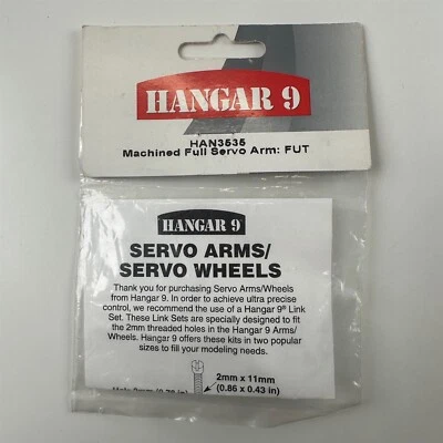 Hangar 9 HAN3535 FUT Machined Full Servo Arm NEW - Image 1 of 2