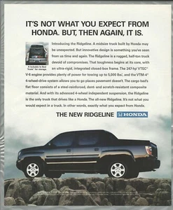 2006 HONDA RIDGELINE advertisement, Honda half-bed Pickup - Picture 1 of 3
