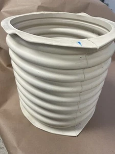 Spout Connector 10in Dia White Neoprene Sleeve - Picture 1 of 2