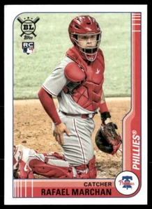 Carta Baseball RC Rafael Marchan 2021 Topps Big League #181 Philadelphia Phillies - Foto 1 di 2
