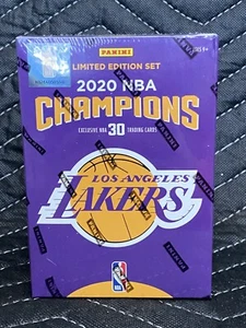 2020 NBA Champions Lakers Panini Sealed Blaster Pack - Picture 1 of 7