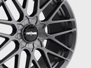 Rotiform RSE Centerlock Nuts Center Cap 18 19 20 Inch Hex Porsche VW Bmw - Picture 1 of 8