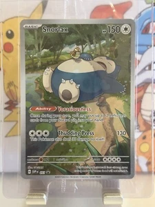 SELLADO ⭐️ Tarjeta Pokémon Snorlax SVP051 Escarlata y Violeta 151 Estrella Negra Promo Holo - Imagen 1 de 4