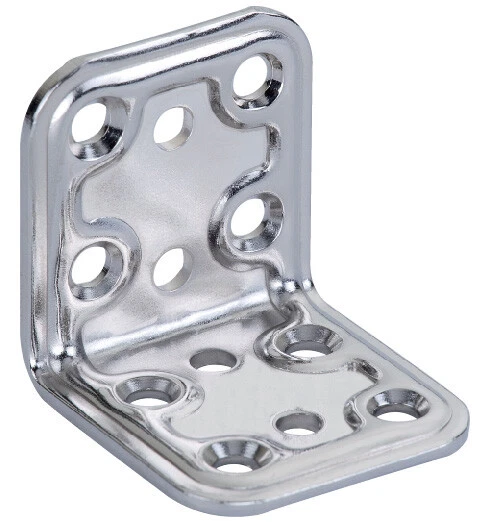 11562   Q.TA' 5 PIASTRA 746/IN ANGOLARE INOX 40X40X40 MM - Immagine 1 di 1