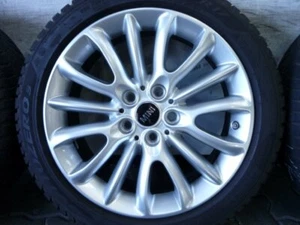 WINTERREIFEN ALUFELGEN ORIGINAL MINI CLUBMAN F54 NET SPOKE 519 6856047 225/45 17 - Bild 1 von 9