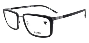 Gafas Flexon E1138 002 XL para hombre negras mate 56-18-150 titanio flexible - Imagen 1 de 3