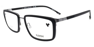 Gafas Flexon E1138 002 XL para hombre negras mate 56-18-150 titanio flexible Foto 1 de 3