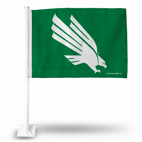 North Texas Mean Green 11X14 Window Mount 2-Sided Car Flag Cover