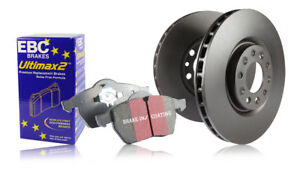 EBC Rear Brake Kit Standard Discs & Ultimax Pads for Seat Altea 2.0 (2004 > 16)
