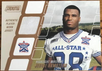 2002 Stadium Club Highlight Material GOLD RARE Jessie Armstead HM-JA #’d 19/25 - Image 1 of 2