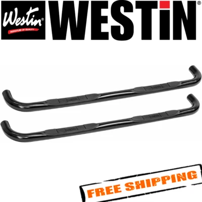 Westin 23-0930 E-Series 3" Black Round Nerf Bars for 1997-2014 Ford Expedition Foto 1 de 4