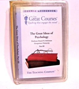 The Teaching Company Great Courses Great Ideas of Psychology (Part III) 2 CD's - Picture 1 of 4