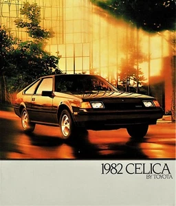 Toyota Celica GT 1982 liftback y cupé deportivo ST cupé deportivo Dlx folleto de ventas - Imagen 1 de 1