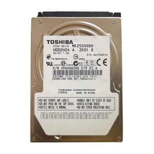 Toshiba MK2555GSX 250GB 5400RPM SATA 2.5" Laptop HDD Hard Disk Drive - Picture 1 of 4
