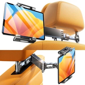 LISEN Tablet Halterung Auto KFZ Universal Kopfstütze Halter iPad bis 4,7-13 Zoll - Photo 1/14