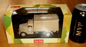 [SUN STAR] WW#2 GERMAN "AFRIKA KORPS", OPEL BLITZ CARGO TRUCK, DIECAST TOY [NIB] - Picture 1 of 11