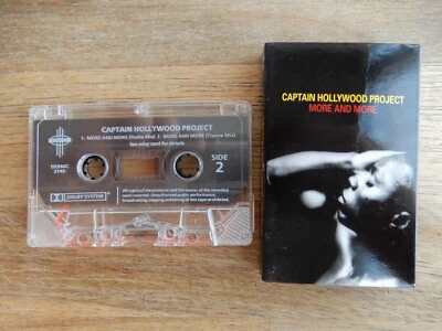 CAPTAIN HOLLYWOOD PROJECT MORE & MORE MUSIK KASSETTE TAPE MC SCHUBER 1992 DEBUT - Bild 1 von 3
