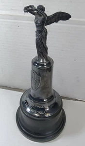 Basketball Pokal 1930 geflügelte Engel Göttin Topper / Skelly Öl Werbung - Bild 1 von 11