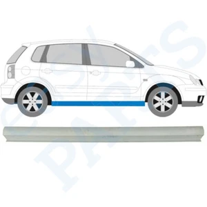 Für Volkswagen Polo 9N 2001-2009 Schweller reparatur blech Rechts = Links - Bild 1 von 2
