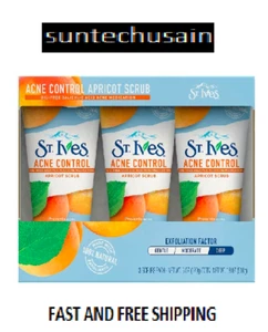 St. Ives Acne Control Apricot Scrub (6oz., 3pk.) - Picture 1 of 1