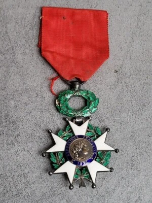 MEDAILLE MILITAIRE LEGION D'HONNEUR 1870 N° 2 - Photo 1/4
