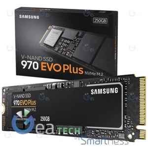 Samsung SSD 970 EVO PLUS 250GB NVMe M.2 Festplatte MZ-V7S250BW Phoenix Controller - Bild 1 von 1