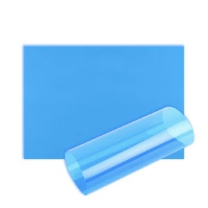 Hojas de película de acetato azul A4 plástico transparente artesanal transparente OHP - Imagen 1 de 14