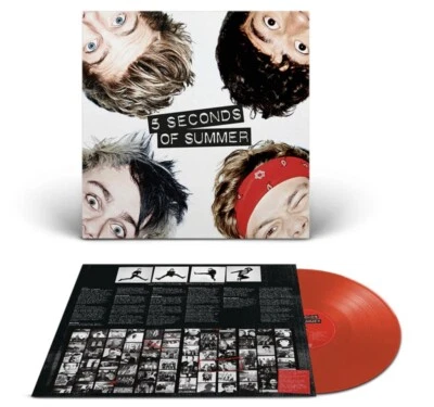 5 Seconds Of Summer SELF TITLED (RED) 10th Anniversary NEW COLORED VINYL LP - Image 1 of 4