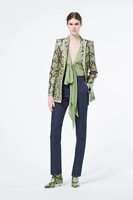 Givenchy Resort 2016 Runway Snakeskin Blazer - Image 1 of 4