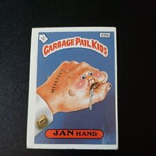 UK MINI JAN HAND 235b Garbage Pail Kids 1987 Topps Series 6 Rare GPK