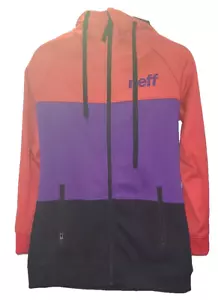 Neff Daily Shredder Damen Full Zip Tech Fleece Hoodie Jacke Gr. M - Bild 1 von 20