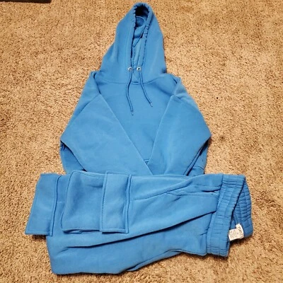Pantalones de chándal y sudadera con capucha Rue 21 para mujer talla XS azules Foto 1 de 3