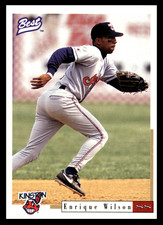1996 Best Enrique Wilson #91 Kinston Indians  MLB Baseball