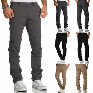 Herren Regular Slim Stretch Chino Hose Fit R7019 - Bild 1 von 9