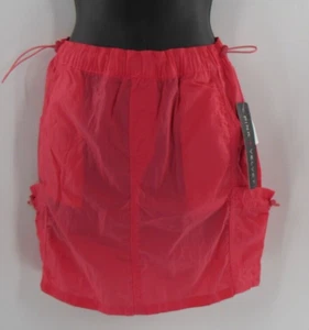 PINK VELVET Girls Pink Solid Drawstring Cargo Nylon Skirt - 14: Brand New - Picture 1 of 5