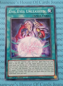 Tarjeta Evil Eyes Unleashed PHHY-EN068 Yu-Gi-Oh 1a Edición Nueva - Imagen 1 de 3