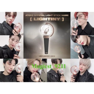 K-POP ATEEZ 2nd Gen Lightstick Globe Ver.Hand Lamp Fans Glow Stick Support-New - Picture 1 of 12