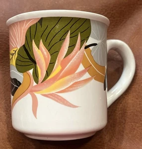Sango Larry Laslo Maui Bird of Paradise Coffee Tea Cup Mug No Stamp - Picture 1 of 9