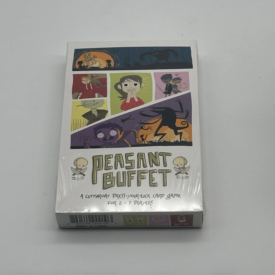 Peasant Buffet Card Game by Wargi Studios Kickstarter Indie Game NEW - Image 1 of 2