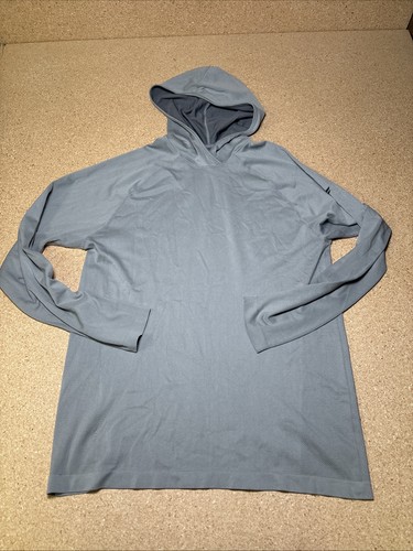 VETEMENTS Felpa con cappuccio uomo Fabletics The Training Day grande grigia manica lunga maglietta con cappuccio D1