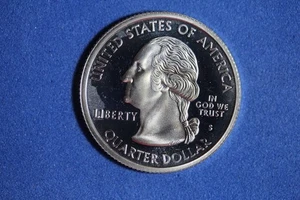 2003 S MISSOURI SILVER PROOF STATEHOOD WASHINGTON QUARTER #K57311 - Picture 1 of 2