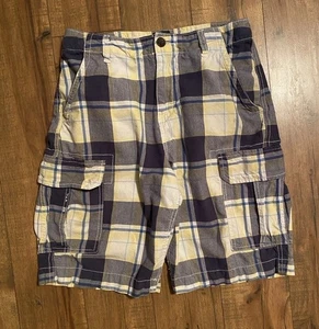 #1019 JK Jungen Größe 18 mehrfarbig Baumwolle Shorts verstellbarer Bund - Bild 1 von 12