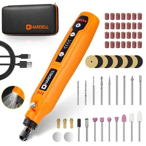 Mini Utensile Rotante Senza Fili, 5 Velocità e Ricarica USB Kit di Utensili Rotanti con 69 A... - Foto 1 di 7