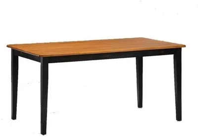 Mesa coctelera, negro/roble Foto 1 de 3