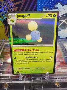 Jumpluff 003/193 Holo Raro Pokemon Juego de Cartas Coleccionables Escarlata y Violeta Paldea Evolucionado - Imagen 1 de 2
