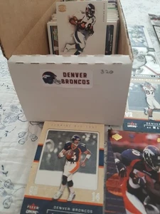 Lotto 320 carte Football Denver Broncos Topps Thunder Gridiron Fleer Prestige - Foto 1 di 8
