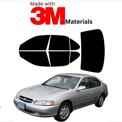 Tinte de ventana precortado para Nissan Altima Sedán 98-99 cerámica estable hecho con 3M Foto 1 de 4