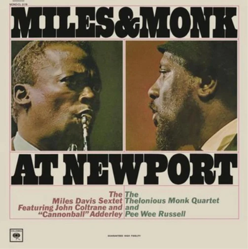 The Miles Davis Sextet & The Thelonious Monk Quart Miles & Monk at Newpo (Vinyl) - Image 1 of 1
