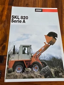 SCHAEFF Lader Bagger SKL 820 Schlepper Traktor Prospekt 62 - Bild 1 von 1
