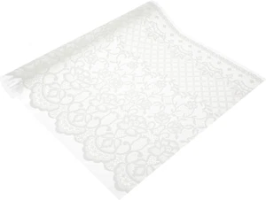 Meiwa Gravure WPP-5010 Glass Film, Window Lace, Rose Pattern, Width 35.4 X Le... - Picture 1 of 3